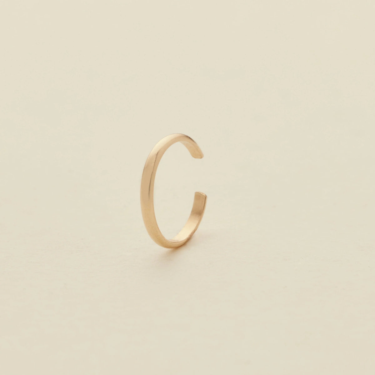 Luster Rounded Ear Cuff - Single | Final Sale