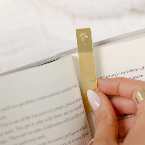 Birth Flower Bookmark