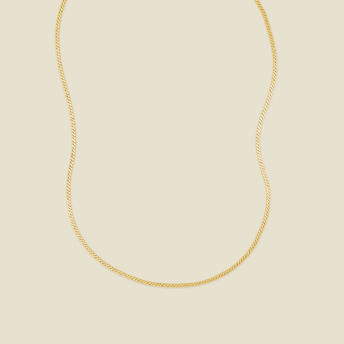 Serpentine Chain Necklace