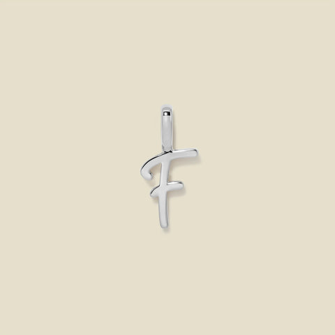 Script Initial F Charm