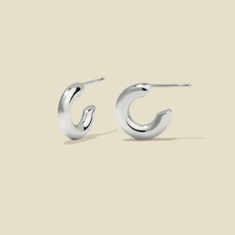 Gloss Hoop Earrings | Final Sale