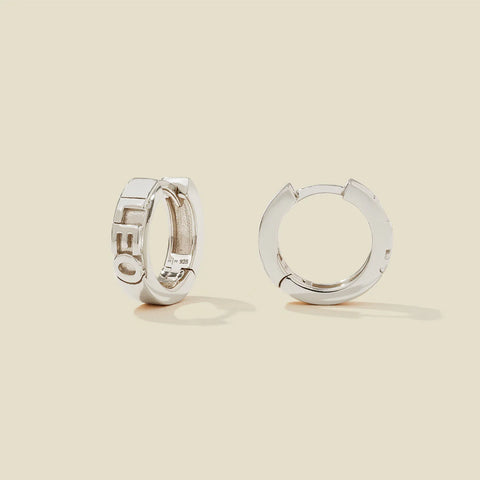 Leo Huggie Hoop Earrings | Final Sale