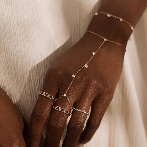 Dew Drop Hand Chain
