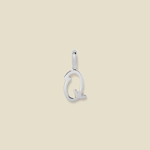 Script Initial Q Charm