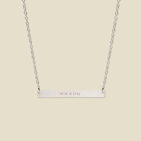 Everly Bar Necklace