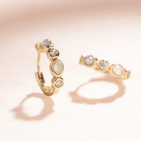 Aura Hoop Earrings