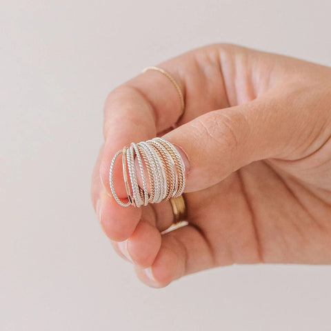 Braided Stacking Ring