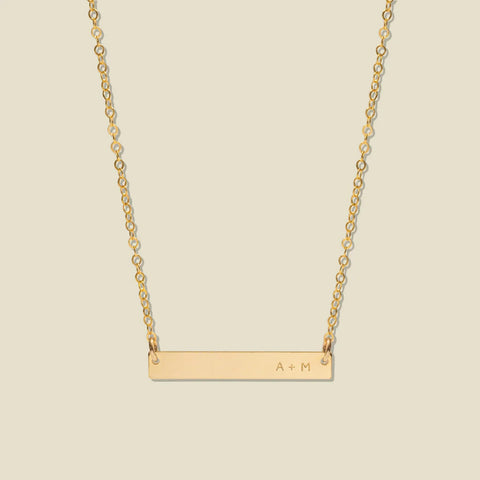 Horizontal Bar Necklace