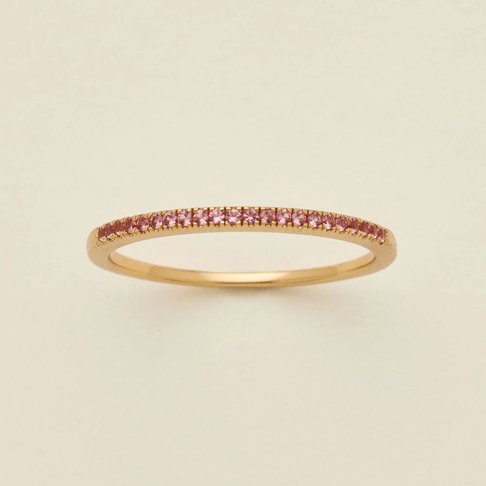 October Birthstone Stacking Ring