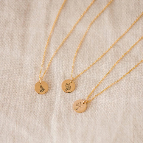 Grounded Disc Necklace | Final Sale