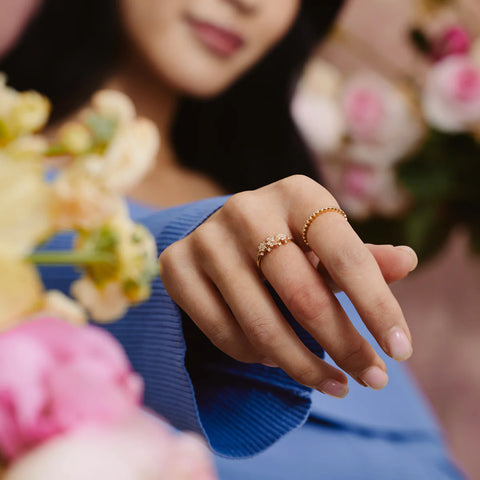 Flora Luxe Cocktail Ring