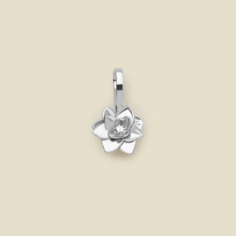 July Birth Flower Charm