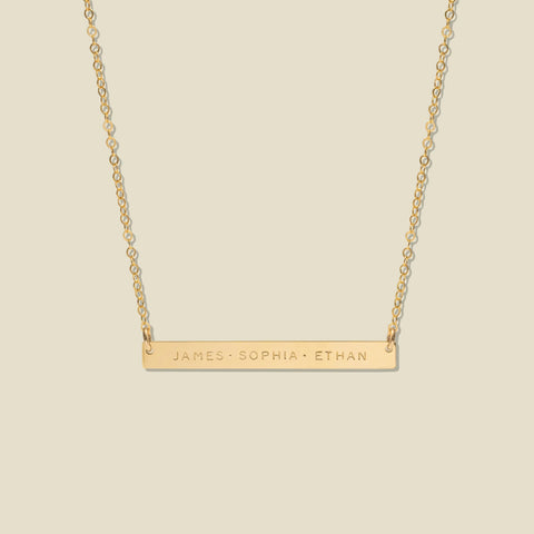 Everly Bar Necklace