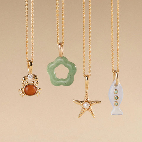 Starfish Charm Necklace