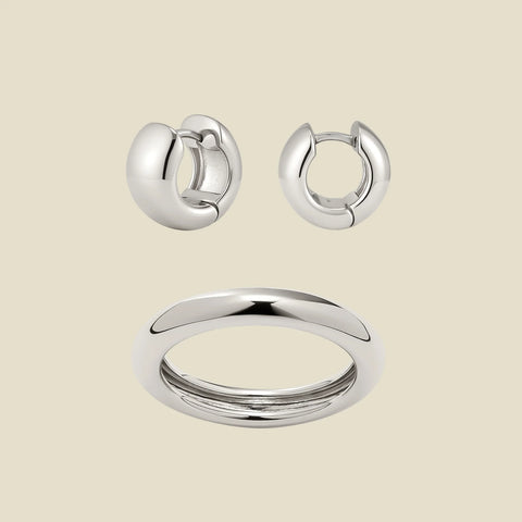 Sol Ring & Hoop Set