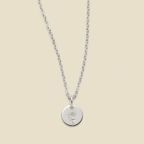 June Birth Flower Necklace