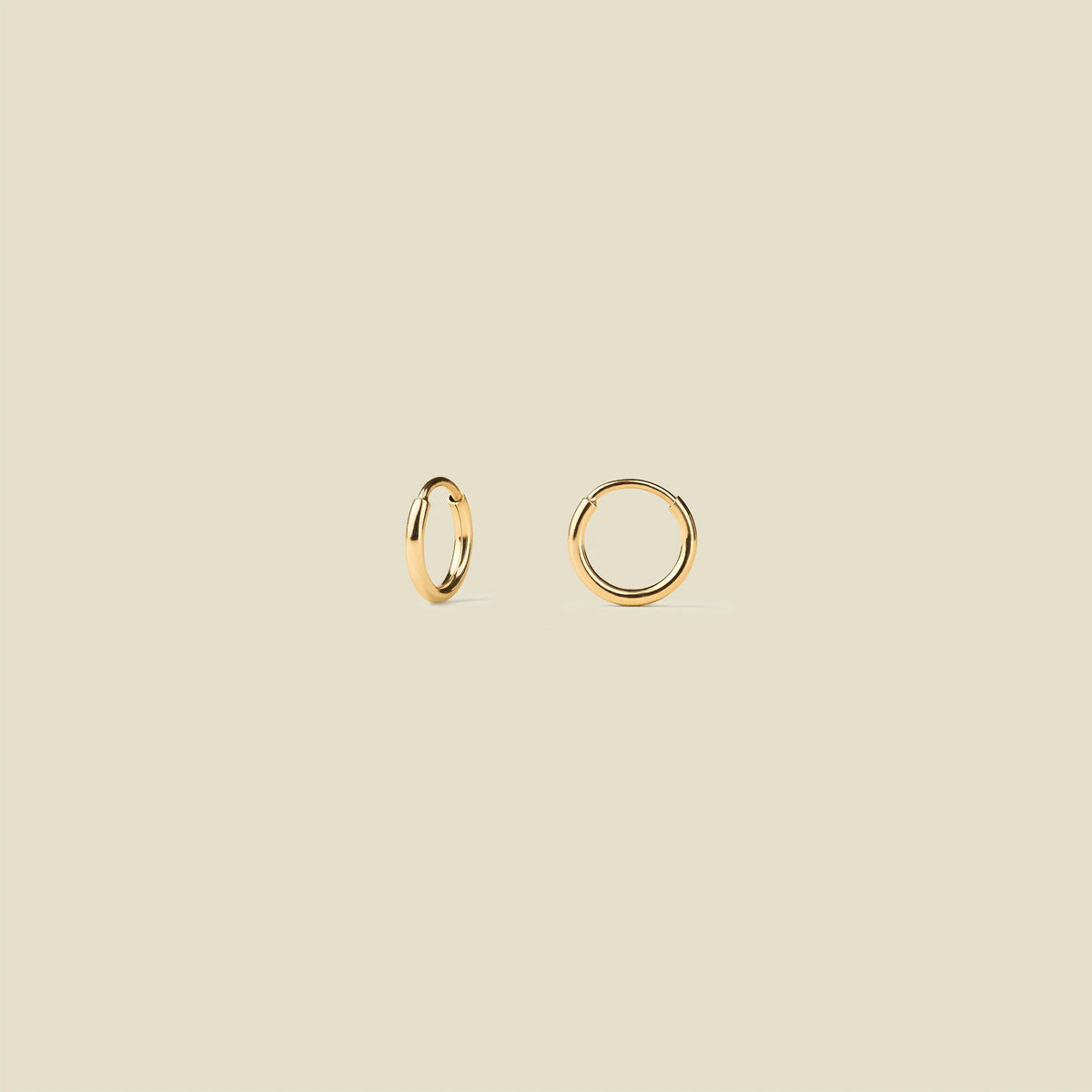 14k Mini Live In Hoop Earrings