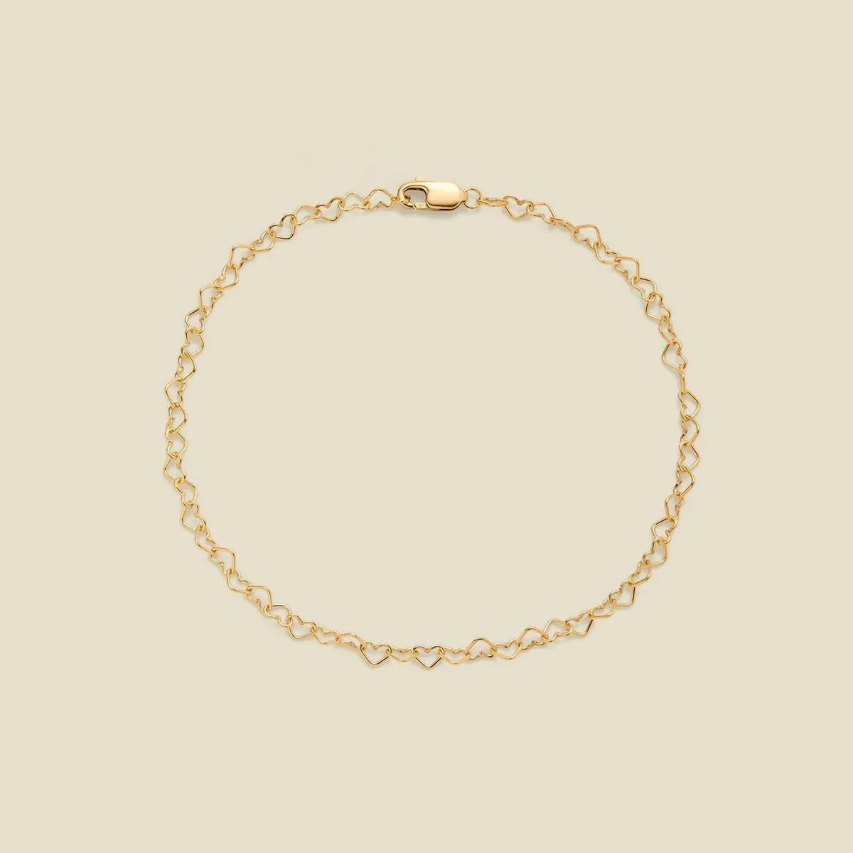 Heart Chain Bracelet