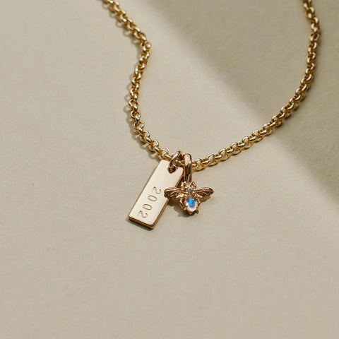 Bee Gemstone Charm | Final Sale