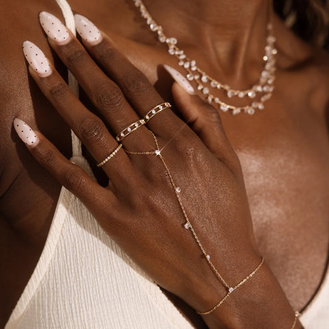 Dew Drop Hand Chain