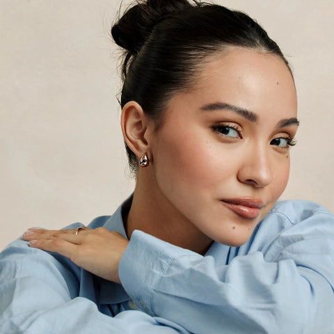 Gloss Drop Stud Earrings | Final Sale